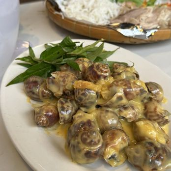 Saigon Chicken House - Cheesy garlicky snails, so good - Vietnamese Near Me - Boston, Massachusetts