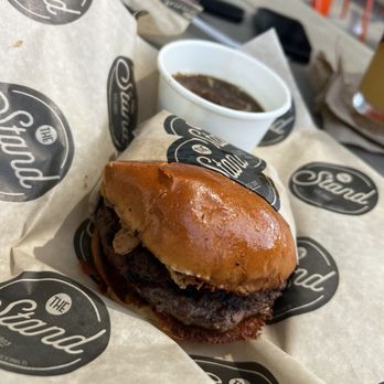 The Stand - American Classics Redefined - French onion burger 10/10 - Burgers Near Me - Long Beach, California