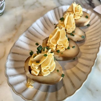The Coupe & Flute - Deviled tea eggs - Champagne Bars Near Me - Seattle, Washington The Coupe & Flute - Deviled tea eggs - Champagne Bars Near Me - Seattle, Washington