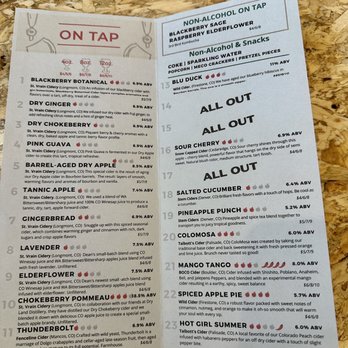 St. Vrain Cidery - Menu 3/23 - Cideries Near Me - Longmont, Colorado St. Vrain Cidery - Menu 3/23 - Cideries Near Me - Longmont, Colorado