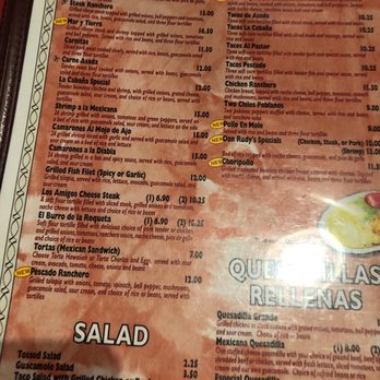 La Cabaña Dillard - Menu - Mexican Near Me - Dillard, Georgia