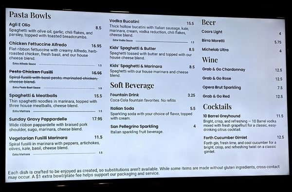 Menu photo 2 Maddalena's Italian Cafe Kelso, WA