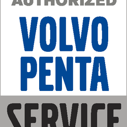 NOW VOLVO PENTA AUTHORIZED PARTS & SERVICE DEALER.