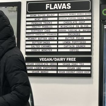 Always Ice Cream - Menu flavors as of April 8, 2025. - Ice Cream & Frozen Yogurt Near Me - Baltimore, Maryland