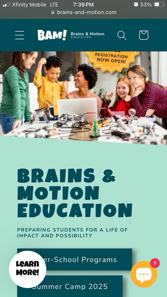 Brains and Motion Logo