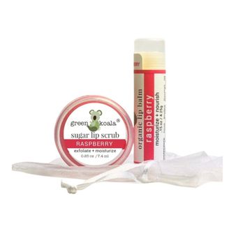 Green Koala - Peppermint Flavored Organic Lip Balm & Lip Scrub Set - Candle Stores Near Me - Pembroke, Massachusetts