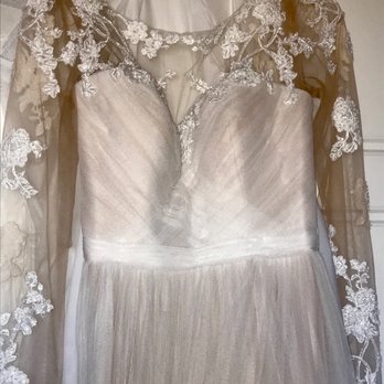 Tailored In White - Initial wedding dress front - Sewing & Alterations Near Me - Phoenix, Arizona