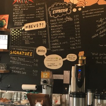 The Coffee Bar - Menu - Coffee & Tea Near Me - Washington, DC, District of Columbia