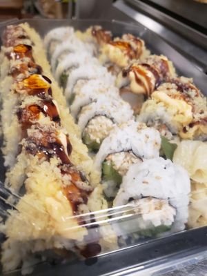 Gorilla Eats Sushi by null