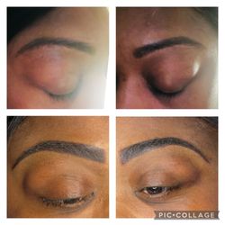 Wow Love Those Brows - Before Powder / Ombre Brows