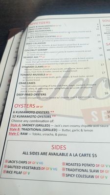 Menu photo 2 Jack's Seafood Eureka, CA