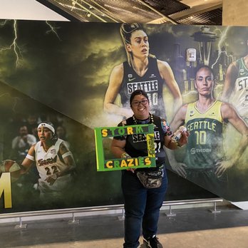 Climate Pledge Arena - In front of the Seattle storm mural, left of din tai fung - Stadiums & Arenas Near Me - Seattle, Washington Climate Pledge Arena - In front of the Seattle storm mural, left of din tai fung - Stadiums & Arenas Near Me - Seattle, Washington