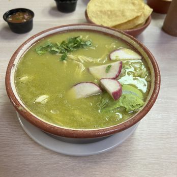 Birrieria Diaz - Chicken pozole verde - Mexican Near Me - Bethany, Oklahoma Birrieria Diaz - Chicken pozole verde - Mexican Near Me - Bethany, Oklahoma