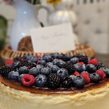 Muse Cheesecakes & Bakery - The original basque cheesecake with chocolate and fruit top was such a hit at our party. We still talk about the cake a week after. - Desserts Near Me - San Diego, California Muse Cheesecakes & Bakery - The original basque cheesecake with chocolate and fruit top was such a hit at our party. We still talk about the cake a week after. - Desserts Near Me - San Diego, California