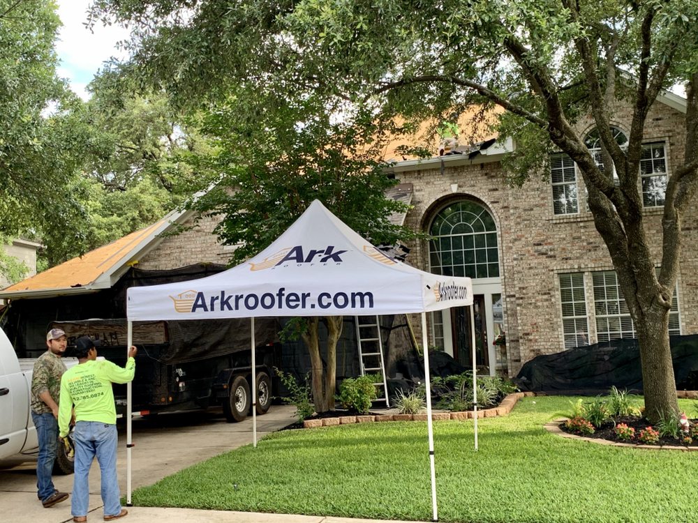 Slide of Ark Roofer
