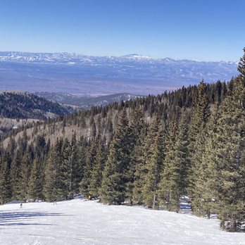 Ski Santa Fe - View from the top at Ski Santa Fe - Ski Resorts Near Me - Santa Fe, New Mexico