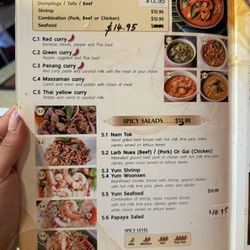Thai Noodle City - Menu