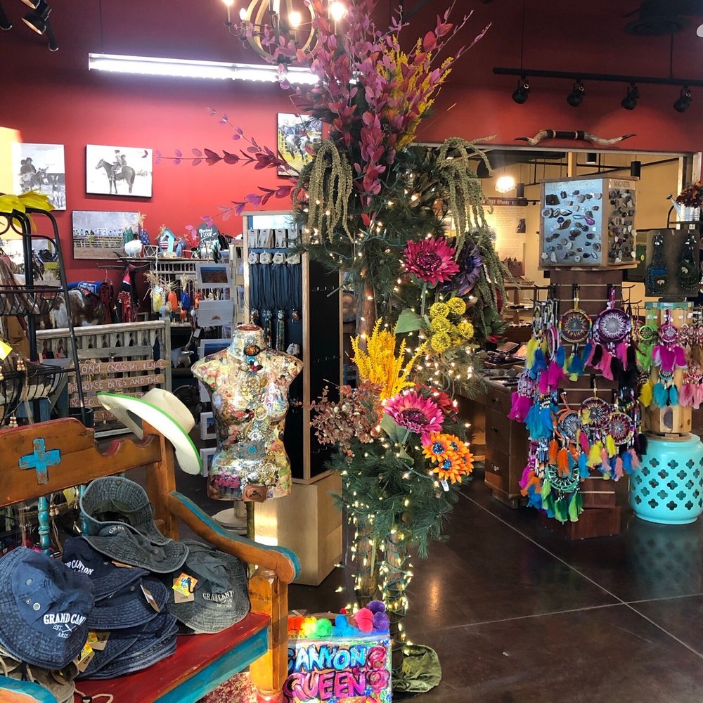 Navajo Trail Trading Post - Cute, colorful display at entrance... - Arts & Crafts Near Me - Cameron, Arizona Navajo Trail Trading Post - Cute, colorful display at entrance... - Arts & Crafts Near Me - Cameron, Arizona