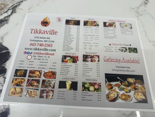 Menu photo 4 Tikkaville Nottingham, MD Menu photo 4 Tikkaville Nottingham, MD