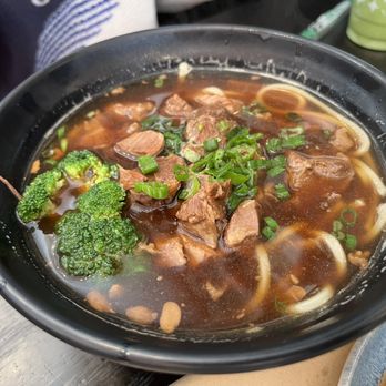 Kai Burgers & Dumplings - Braised Beef Noodle Soup - New American Near Me - Great Neck, New York