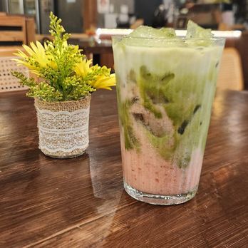 Namu Kitchen - Iced strawberry matcha - Breakfast & Brunch Near Me - West Covina, California Namu Kitchen - Iced strawberry matcha - Breakfast & Brunch Near Me - West Covina, California