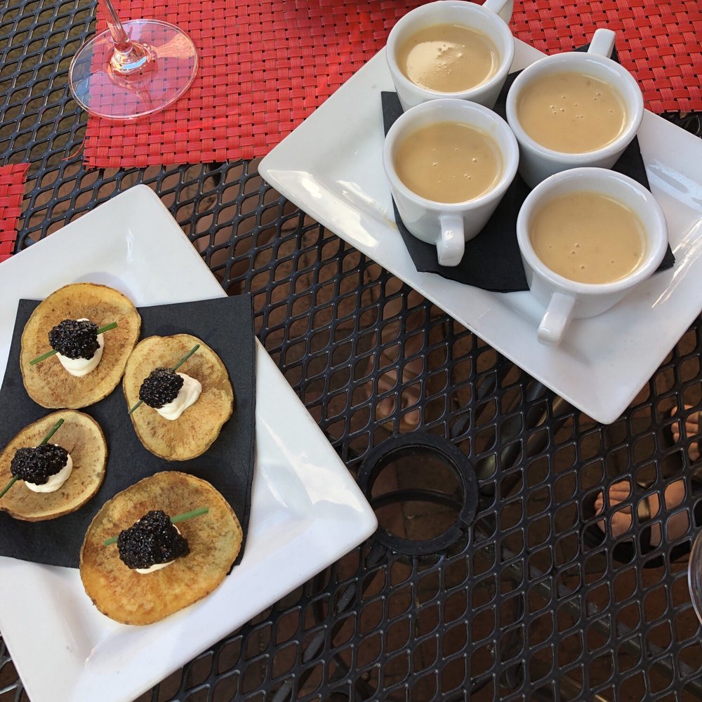 Caviar and Smooth Lobster Bisque