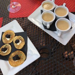 Caviar and Smooth Lobster Bisque
