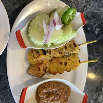 Ruby of Siam - Chicken Satay - Thai Near Me - Skokie, Illinois Ruby of Siam - Chicken Satay - Thai Near Me - Skokie, Illinois
