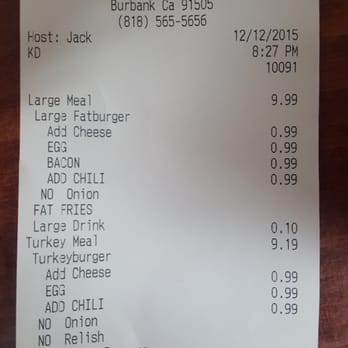 Fatburger & Buffalo's Express - One of those nights - Burgers Near Me - Burbank, California Fatburger & Buffalo's Express - One of those nights - Burgers Near Me - Burbank, California