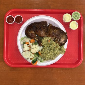 Super Pollo - 1/2 Dark Chicken with vegetables and rice - Peruvian Near Me - Arlington, Virginia