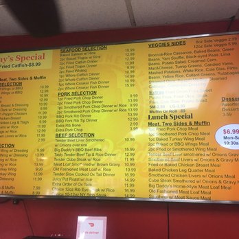 Big Daddy's Kitchen - the menu - Southern Near Me - Atlanta, Georgia