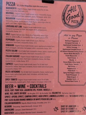 All Good Pizza by null