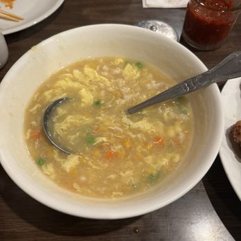 Peking Restaurant - Yummy chicken and corn soup - Chinese Near Me - Westminster, California