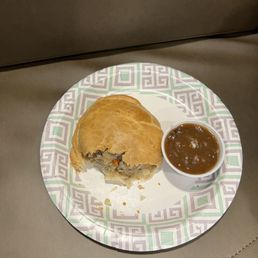 Beef Pasty and gravy