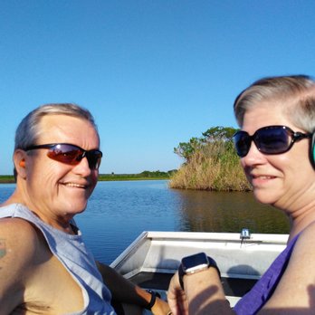 Backwoods Airboat Adventures - Spokane family LOVING every minute! Looking for Gators just around the bend! - Boat Tours Near Me - Christmas, Florida Backwoods Airboat Adventures - Spokane family LOVING every minute! Looking for Gators just around the bend! - Boat Tours Near Me - Christmas, Florida