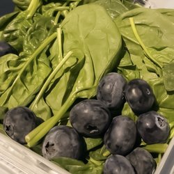 ALDI - Mmmm fresh spinach and blueberries.