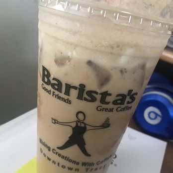 Barista's - Iced white chocolate mocha with whipped cream - Coffee & Tea Near Me - Tracy, California
