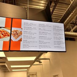 slab pizza - Menu 1