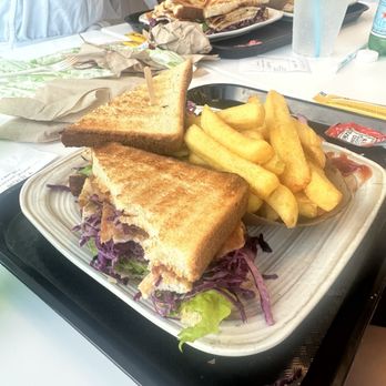 SoJo Spa Club - Grilled chicken sandwich from the cafe - Saunas Near Me - Edgewater, New Jersey