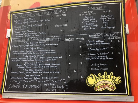Menu photo 4 Chiddy's Cheesesteaks Bay Shore, NY