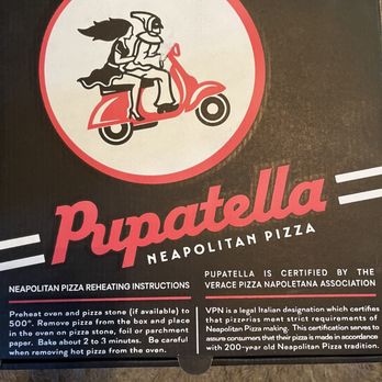 Pupatella - To go small/medium pizza - Pizza Near Me - Arlington, Virginia