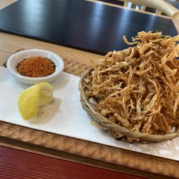 Crispy enoki