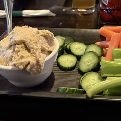 Ghost Tree Brewing - Hummus plate