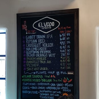 El Vado Taproom - So many options!  Cheers! - Beer Bar Near Me - Albuquerque, New Mexico