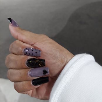 Utopia Nails - Henry did my fill and color and Tina did design Came out better then the pic I showed them!! They always come thru!! - Nail Salons Near Me - Fontana, California Utopia Nails - Henry did my fill and color and Tina did design Came out better then the pic I showed them!! They always come thru!! - Nail Salons Near Me - Fontana, California