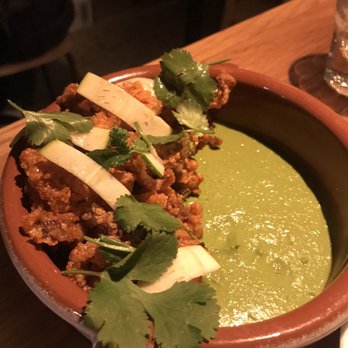 Como Taperia - Cuttlefish with shishito puree - Tapas Bars Near Me - Vancouver, British Columbia Como Taperia - Cuttlefish with shishito puree - Tapas Bars Near Me - Vancouver, British Columbia