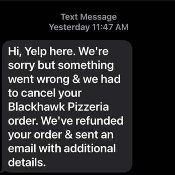 Blackhawk Pizzeria - Something went wrong! - Pizza Near Me - Danville, California