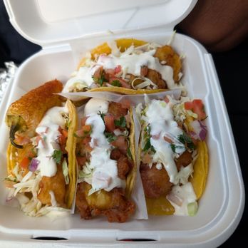 Baja King Fish Taco - Perfectly fried - Mexican Near Me - Rialto, California
