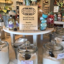 The Soap Opera - Something for ourselves. They sell it by the bag and weigh it. Two tablespoon to running water to fill a tub should be sufficient.
