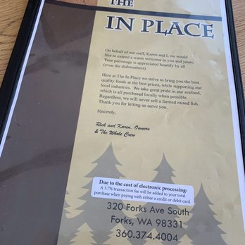 The In Place - American Near Me - Forks, Washington The In Place - American Near Me - Forks, Washington